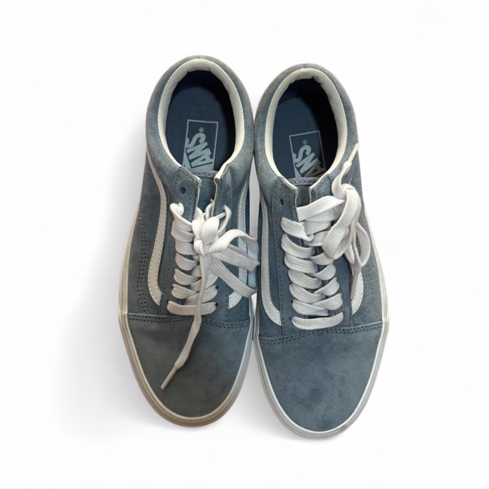 Vans Men's Gray and White Sneakers
